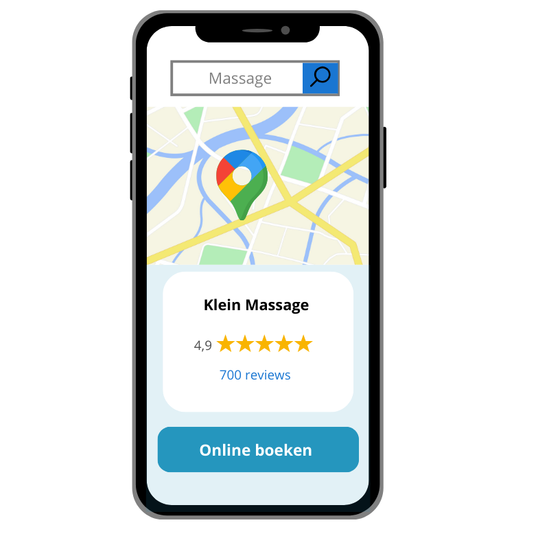 Reserveren via de Google Bedrijfspagina