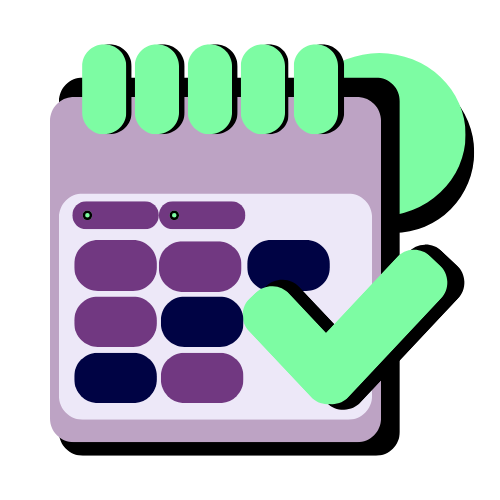 Agenda illustratie