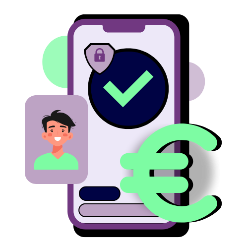 Online payments illustration