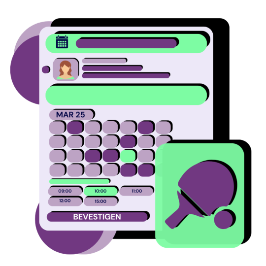 Online reserveringssysteem sport
